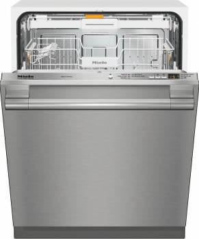 Miele G4998scvisf 24 Inch Fully Integrated Dishwasher With Hidden Control Panel Cutlery Tray And Cleantouch Steel Panel