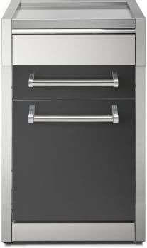 Steel Cucine Genesi Series GQ4CPAN - 18 Inch Kitchen SideWork Table Cabinet with 3 Drawers