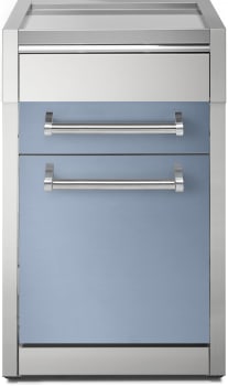 Steel Cucine Genesi Series GQ4CPCE - 18 Inch Kitchen SideWork Table Cabinet with 3 Drawers