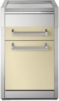 Steel Cucine Genesi Series GQ4CPCR - 18 Inch Kitchen SideWork Table Cabinet with 3 Drawers