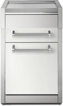 Steel Cucine Genesi Series GQ4CPNA - 18 Inch Kitchen SideWork Table Cabinet with 3 Drawers