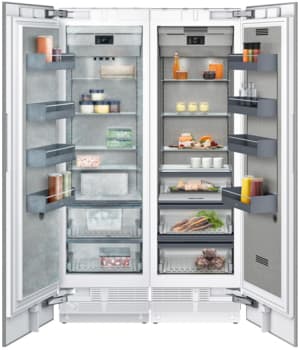 Gaggenau 400 Series GAREFFR24241 - Gaggenau Side-by-Side Refrigerator Freezer Column Set