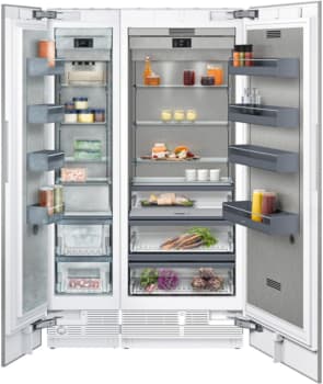 Gaggenau 400 Series GAREFFR30181 - Gaggenau Side-by-Side Refrigerator Freezer Column Set