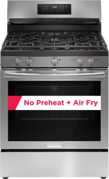 Frigidaire Gallery Series GCRG3059BF - Main-Image 30" Rear Control Gas Range with Air Fry Stainless Steel GCRG3059BF