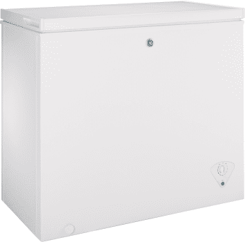 GE FCM7SKWW 7.0 cu. ft. Manual Defrost Chest Freezer with 2 Lift-Out ...