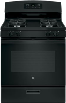 GE JGBS60DEKBB - Black Front View