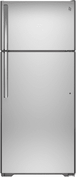 GE GTE18GSHSS 28 Inch Top-Freezer Refrigerator with 17.5 cu. ft ...