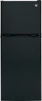 GE GPE12FGKBB - 24 Inch Freestanding Top-Freezer Refrigerator