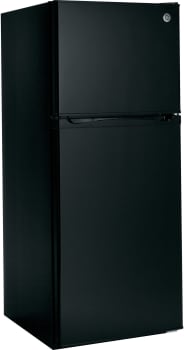 GE GPE12FGKBB 24 Inch Top-Freezer Refrigerator with 11.6 cu. ft ...