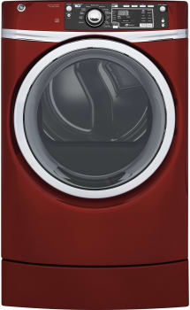 GE RightHeight Design Series GFD49ERPKRR - GE RightHeight Dryer in Red