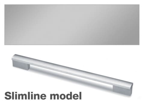 Miele Slimline Series GFVI4511771 - Clean Touch Steel Door Panel - Signature Handle