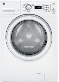 Ge Gfwn1100hww 27 Inch Front Load Washer With 3 6 Cu Ft Capacity 7 Wash Cycles 4 Wash Speeds Speed Wash 1 100 Rpm Spin Speed Stain Wash Cycle Ada Compliant And Energy Star Qualified