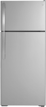 GE GIE18GSNRSS 28 Inch Top Freezer Refrigerator with 17.5 Cu. Ft ...