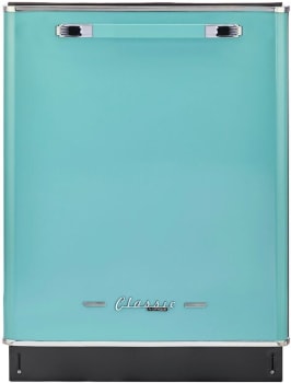 Unique Appliances Classic Retro UGP24CRDWT - 24 Inch Fully Integrated Built-In Retro Dishwasher