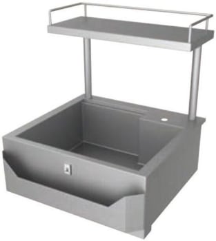Hestan GISHS30 - 30 Inch Insulated Sink with High Shelf