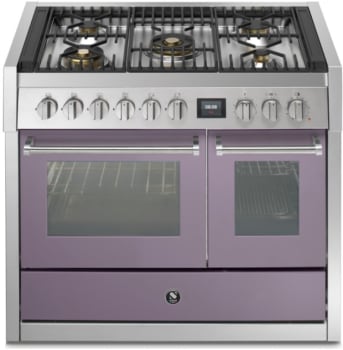 Steel Cucine Genesi Series GQY10SF4MAA - 40 Inch Freestanding Dual Fuel Range