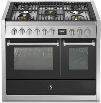 Steel Cucine Genesi Series GQY10SF4MAN - 40 Inch Freestanding Dual Fuel Range