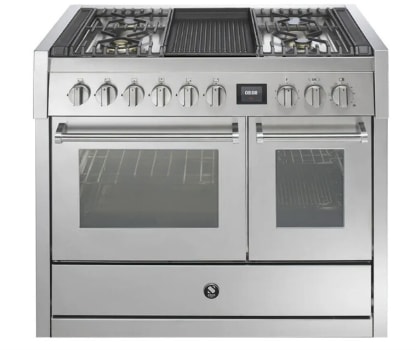 Steel Cucine Genesi Series GQY10SF4BSS - 40 Inch Dual Fuel Range