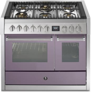 Steel Cucine Genesi Series GQY10SF6WAA - 40 Inch Freestanding Dual Fuel Range