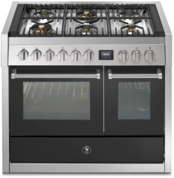 Steel Cucine Genesi Series GQY10SF6WAN - 40 Inch Freestanding Dual Fuel Range