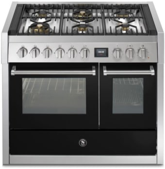 Steel Cucine Genesi Series GQY10SF6WBA - 40 Inch Freestanding Dual Fuel Range