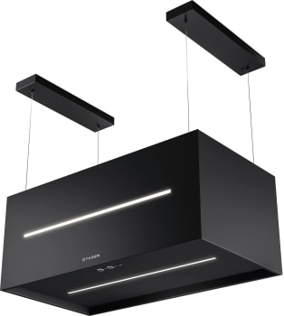 Faber Graziosa Isola GRAZIS30BKV - 31 Inch Island Mount Smart Range Hood