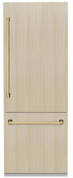 ZLINE Autograph Edition GRBIVZ30G - 30 Inch Built-In Bottom-Freezer Refrigerator