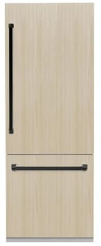 ZLINE Autograph Edition GRBIVZ30MB - 30 Inch Built-In Bottom-Freezer Refrigerator