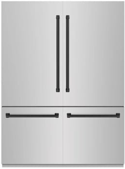 ZLINE Autograph Edition GRBIVZ30460MB - 60 Inch Built-In 4-Door French Door Refrigerator