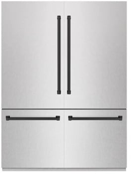 ZLINE Autograph Edition GRBIVZSN60MB - 60 Inch Built-In 4-Door French Door Refrigerator