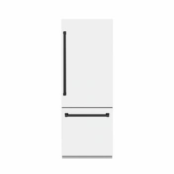 ZLINE GRBIVZWM30MB - 30 Inch Built-In Bottom-Freezer Refrigerator
