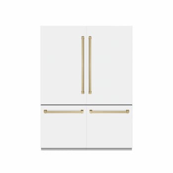 ZLINE Autograph Edition GRBIVZWM60CB - 60 Inch Built-In 4-Door French Door Refrigerator