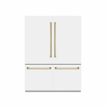 ZLINE Autograph Edition GRBIVZWM60G - 60 Inch Built-In 4-Door French Door Refrigerator