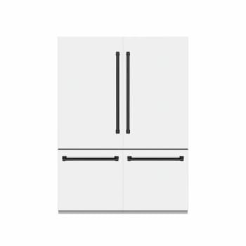 ZLINE Autograph Edition GRBIVZWM60MB - 60 Inch Built-In 4-Door French Door Refrigerator