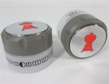 Weber 91538 - Set Of Two Control Knobs Compatible with Summit Series (2012+)