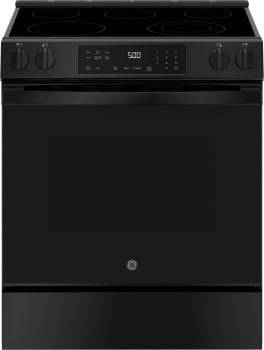 GE 500 Series GRS500PVBB - 30 Inch Slide-In Electric Range