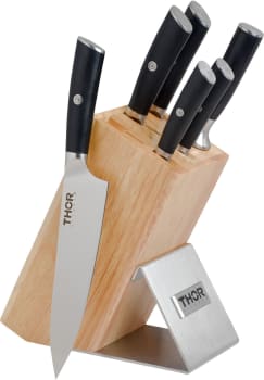 Thor Kitchen GS0701P - Thor Kitchen 7-Piece Knife Set with Knife Block