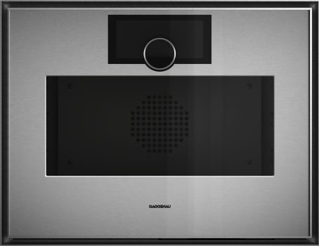 Gaggenau Expressive Series GS471720 - 24″ Expressive Series Combi-Steam Oven (Plumbed) in Front View