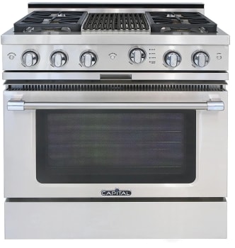 Capital Grand Chef GSCR362B2N - 36 Inch Grand Chef Freestanding Gas Range