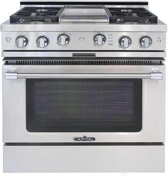 Capital Grand Chef GSCR362G2N - 36 Inch Grand Chef Freestanding Gas Range