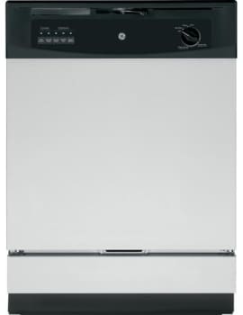 Ge Gsd3361kss 24 Inch Full Console Built In Dishwasher With 12 Place Setting Capacity 5 Wash Cycles Hot Start Option Extra Fine Filter Piranha Hard Food Disposer 3 Options 62 Dba Silence Rating 5 Level