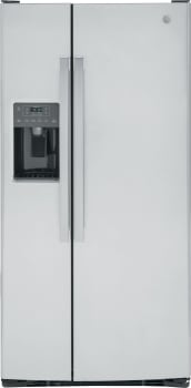 GE GSE23GYPFS 33 Inch Side by Side Refrigerator with 23.0 Cu. Ft ...