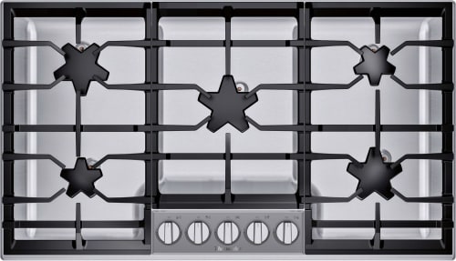 Thermador Masterpiece Series SGSP365TS - Gas Cooktop with 5 Sealed Burners in Front View