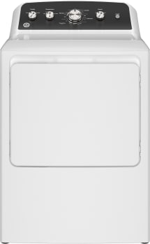 GE GTD48GASWWB - GE® 7.2 CU. FT. CAPACITY GAS DRYER