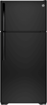 GE GTE16GTHBB - Top-Freezer Refrigerator from GE