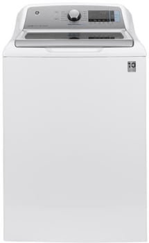 Ge Gtw840csnws 27 Inch Top Load Smart Washer With Water Station Smartdispense Technology 5 2 Cubic Feet Capacity Power Prewash Built In Wifi Dual Action Agitator Quietwash Deep Fill Multiple Rinse Options Oxi Dedicated Cycle Auto Soak
