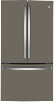 GE GWE23GMNES - 36 Inch Counter Depth French Door Refrigerator with 23.1 Cu. Ft. Capacity