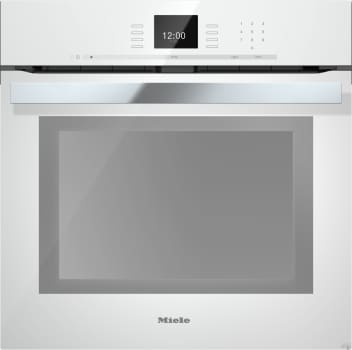 Miele PureLine SensorTronic Series H6660BPBRWS - 24" PureLine SensorTronic Convection Oven in Brilliant White