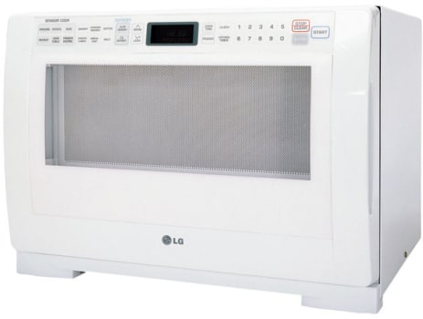 Lg Lrmm1430sw 1 4 Cu Ft Orbit Round Cavity Countertop Microwave W Lg Lrmm1430sw Main