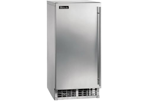Perlick ADA Compliant Models HA15CUL - 15 Inch Freestanding/Built-In Panel Ready Undercounter Cubelet Ice Maker